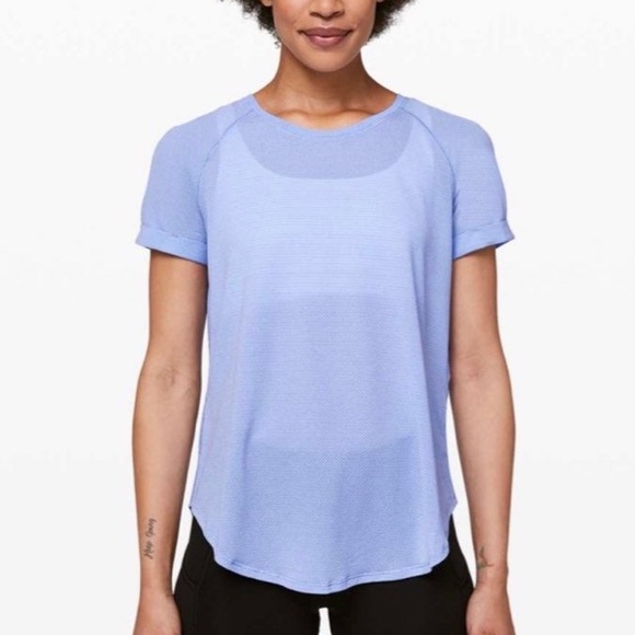 lululemon athletica Tops - LULULEMON WOMEN’S OPEN UP TIE BACK SHORT SLEEVE SHIRT